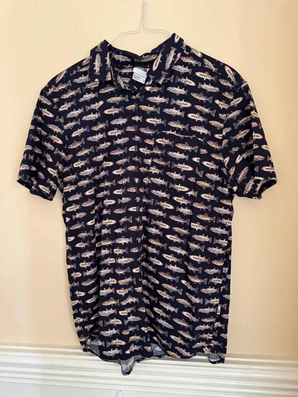 The North Face Men's Baytrail Pattern Short Sleeve Shirt Sz‎ XL